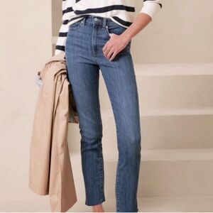 Banana Republic High Rise Women Jeans - Blue